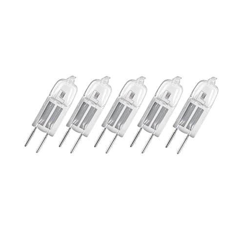 Image of Osram Halostar Starlite 64415 S 10 Watt 12 Volt G4 Warm White 2800 Kelvin Halogen Pin Base Lamp Dimmable 130 Lumen Pack of 5