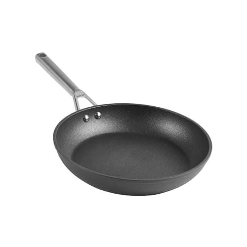 Image of Ninja ZEROSTICK Premium Cookware 28cm Frying Pan, Long Lasting, Non-Stick Hard Anodised Aluminium, Induction Compatible, Oven Safe to 260°C, Grey C30028UK