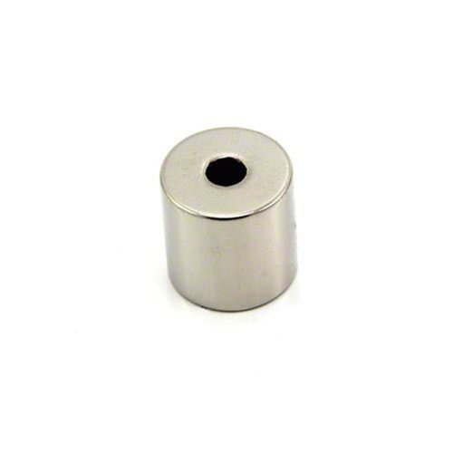 Image of N42 Neodymium Magnet for Arts, Crafts, Model Making, DIY, Hobbies, Office, and Home - 20mm O.D. x 6mm I.D. x 20mm thick - 15kg Pull