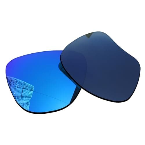 Image of Acefrog 1.5MM Polarized Replacement Lenses Compatible with Ray-Ban Meta Wayfarer RW4008 53mm Smart Glasses, Upgraded Material, Impact Resistant - Ice Blue Polarized Mirrored - 1.5MM