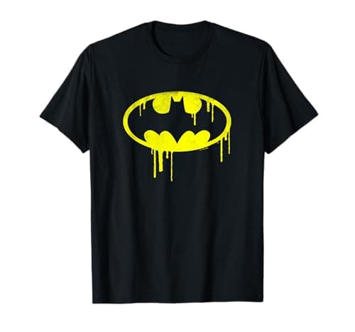 Image of Batman Dripping Logo T-Shirt