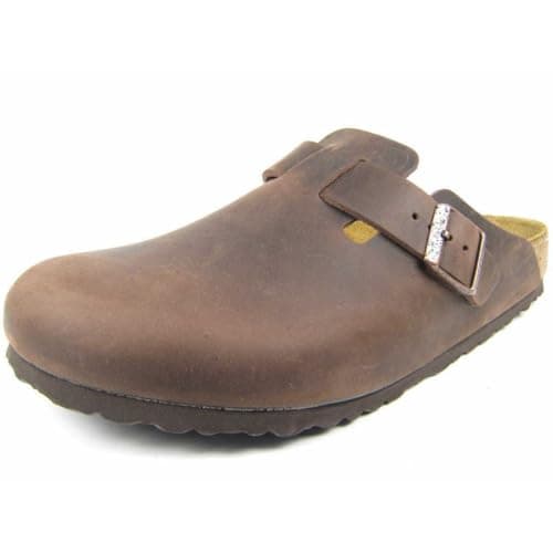 Image of Birkenstock Boston, Unisex Adults' Clogs, Brown (Habana), 9.5 UK