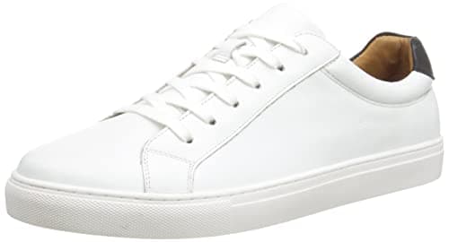 Image of Hush Puppies Men's Colton Cupsole Trainers, White, 9