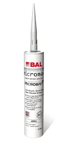 Image of BAL Micromax Grout Effect Silicone White