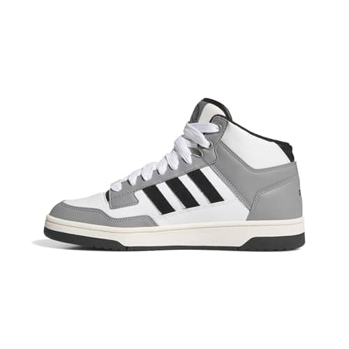 Image of adidas Unisex Rapid Court MID Shoes, Grey Three/core Black/FTWR White, 8 UK