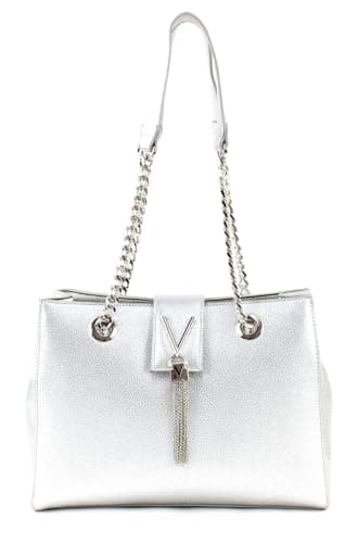 Image of Valentino by Mario Valentino Women's Divina Tote Silver (Argento)