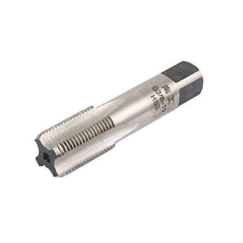 Image of sourcingmap G3/8-19 55 Degree Taper Pipe Thread 4 Flutes HSS Screw Tap
