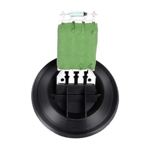 Image of Heater Blower Motor Fan Resistor Speed Control Resistor Compatible with 2007-2014 Fabia Roomster 2009-2018 Polo Mk5 6R Fox 2002-2009 Cordoba Ibiza Replacement for 6Q0959263 6Q0959263A