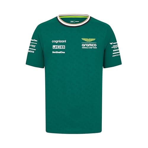 Image of Aston Martin F1 Men's 2024 Team Tshirt - Green - Size: XX-Large