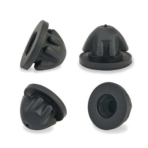 Image of 4 Pcs Engine Cover Grommets 11127614138 Compatible with BMW 1 2 3 4 5 6 7 8 Series Mini F56 F55, Engine Cover Rubber Grommets for BMW