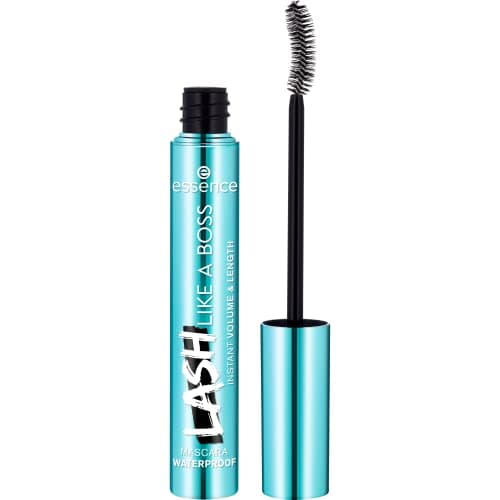 Image of Essence LASH Like A BOSS Instant Volume & Length Mascara Waterproof, Mascara Black, Volume, Extending, Waving, Intensive, Water Resistant, Vegan, Without Perfume (10ml)
