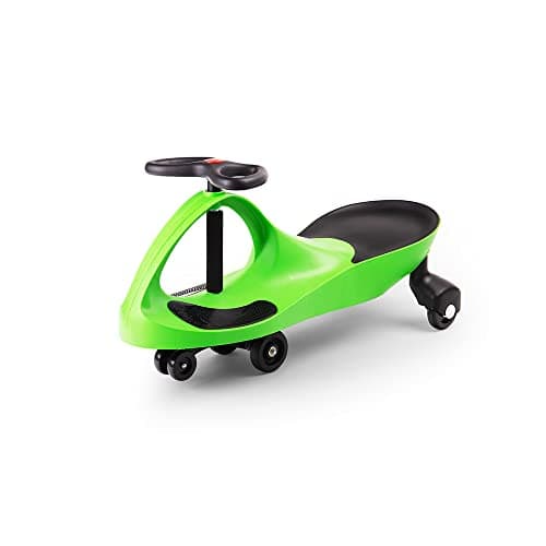 Image of Didicar Apple Green Ride On Wiggle Car | Sit On Scooter for Kids | Balance Toy Cars with Seat & Steering Wheel | Toddler Gifts for 3+ Year Old Boys & Girls | Vehicles for Indoor & Outdoor Play
