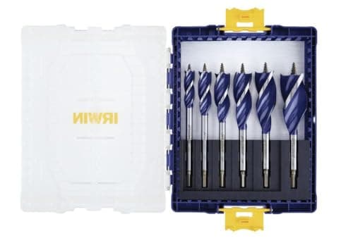 Image of Irwin Tools IRWIN Speedbor Drill Bit Set for Wood, 6-pc. (IWAX236PC)