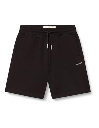 Image of Calvin Klein Unisex Kids Inst. Logo Shorts LV1CKSJC50 Other Shorts, Black (Black [Csi] 25Cw1000175Ck), 8 Years