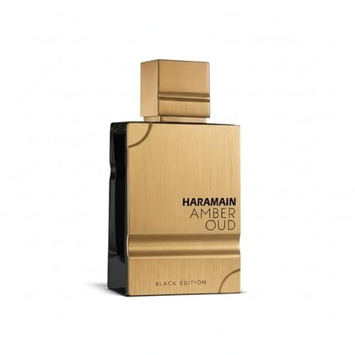 Image of Al Haramain Amber Oud Black Edition 60ml Eau de Parfum Spray | Luxury Arabian Perfume for Women and Men | Premium Long Lasting Oriental Oud Fragrance with Woody, Amber, Leather & Spicy Notes