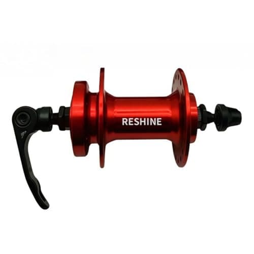 Image of 32/36 Holes MTB Front Hub Disc Brake Mountain Bike Hubs Quick Release 9x100mm QR Aluminum Alloy Hub 304g(Red,32H)
