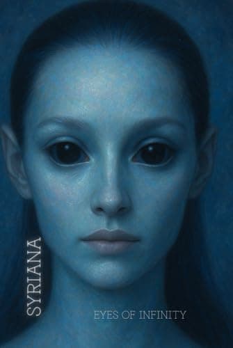 Image of SYRIANA EYES OF INFINITY: Beautifully designed Syriana Art Journal for self-discovery & personal growth (The Galactic Collection)