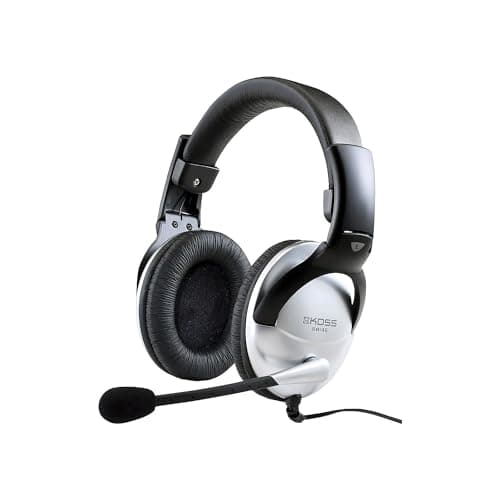 Image of Koss | "SB45" Computer Gaming Headset (3.5 mm Jack) - Silver | Black