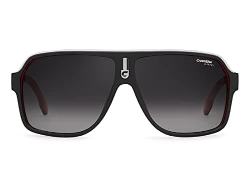 Image of Carrera 1001/S Matte Black Red/Grey Shaded 62/11/140 unisex Sunglasses