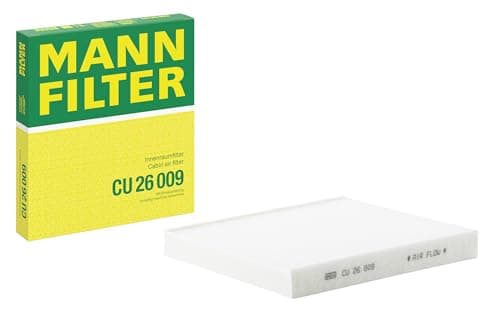 Image of MANN-FILTER CU 26 009 Cabin Air Filter - for Cars + Transporters