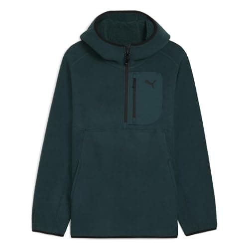 Image of Puma Men's Green Sweatshirt Hoodie, Green, XL