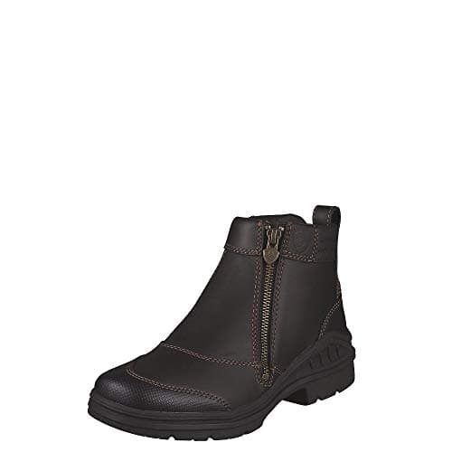 Image of ARIAT Womens Barnyard Side Zip Boot - Brown Footwear UK Size - UK 6