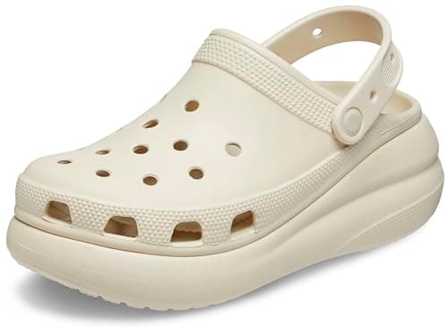 Image of Crocs Unisex Adult, Crush Clog, Bone, 6 UK Men/ 7 UK Women