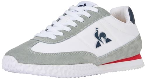 Image of Le Coq Sportif Unisex Veloce I Optical White/Dress Blue Basketball, Optical White Dress Blue, 7 UK