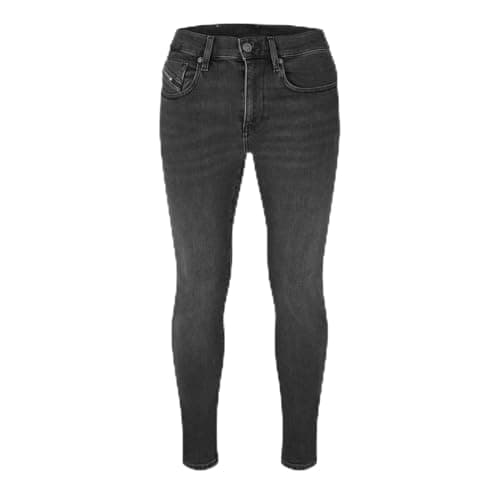 Image of Diesel Mens D Strukt Washed Black 36W / 30L