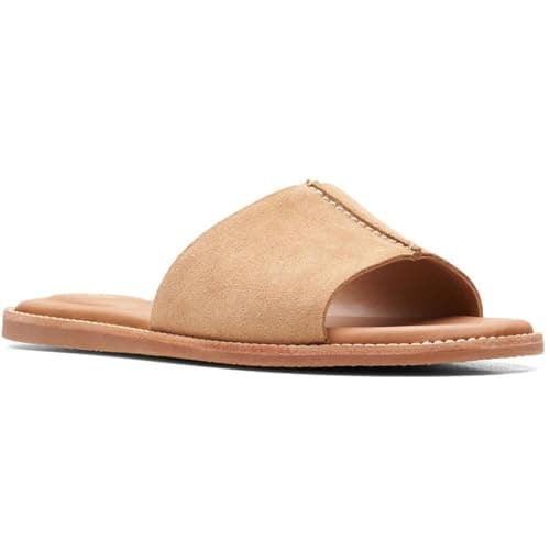 Image of Clarks Women's Karsea Mule Sandal, Light Tan, 10
