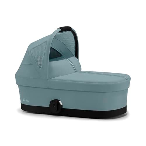 Image of Cybex Cot S/Stormy Blue-Light Blue PU1