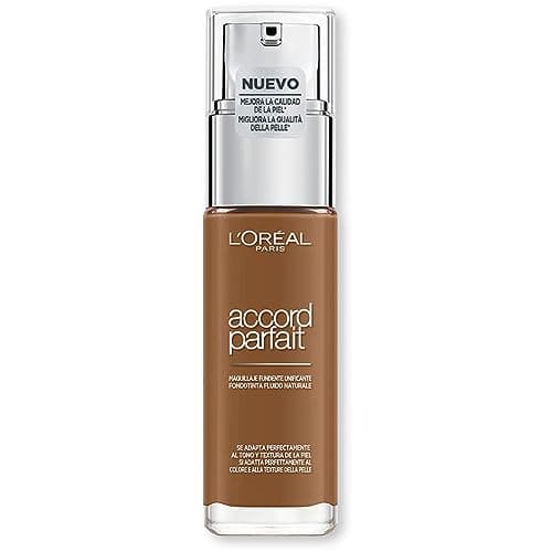Image of L'Oreal Paris True Match Liquid Foundation, Skincare Infused with Hyaluronic Acid, SPF 17, Available in 40 Shades, 10W Deep Golden, 30 ml