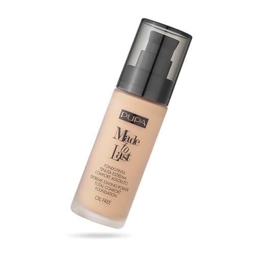 Image of PUPA Milano Made To Last Foundation, Sand 30 ml
