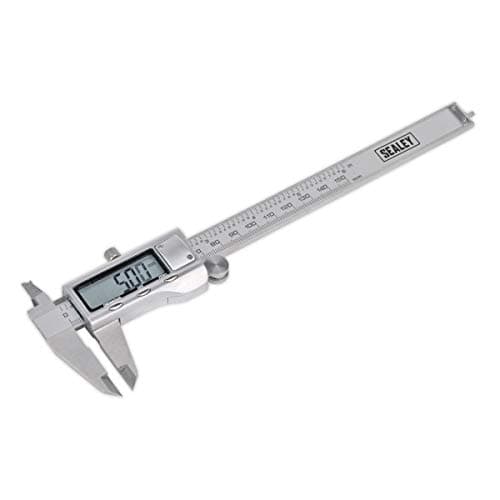 Image of Sealey Ak9621Ev Digital Vernier Caliper 0-150Mm/0-6 Stainless Steel