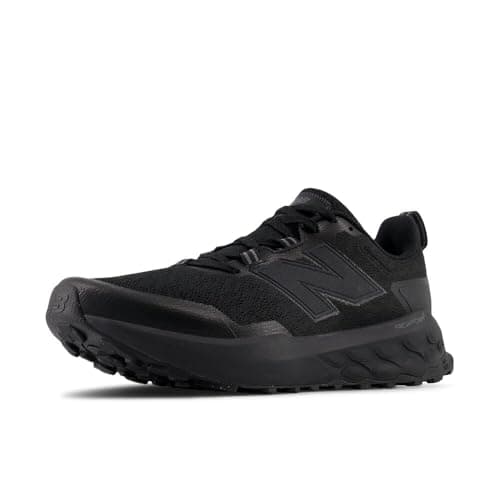 Image of New Balance Fresh Foam X Garoé V2, Men's Mountain Running Shoes, Black Phantom Castlerock, 9 UK