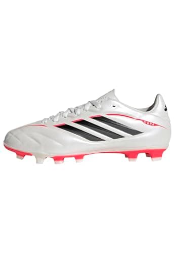 Image of adidas Unisex Kids COPA Pure IV Club Firm Ground/Multi Ground Football Boots Kids, Zero met./core Black/Lucid red, 2.5 UK
