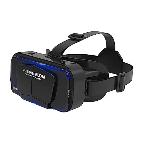 Image of VR Shinecon VR Headset 3D VR Glasses Universal Virtual Reality Goggles Support 360°Panorama Adjustable Pupil Distance Eye Protection VR Goggles for Movies Games Gift for Kids Adults