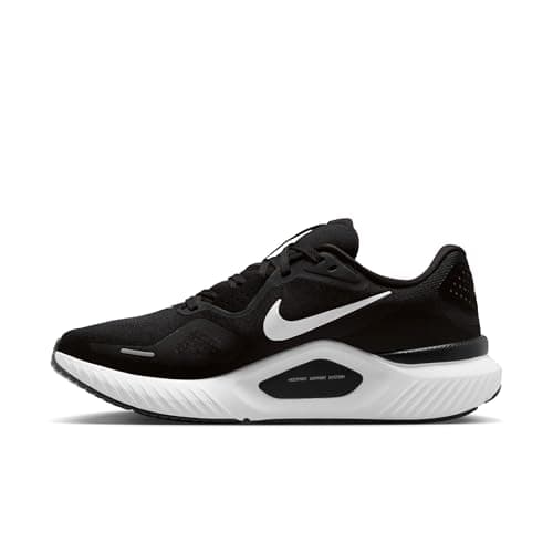 Image of Nike Men's Structure 26 Running Shoes, Black/White/Cool Grey/Metallic, 9