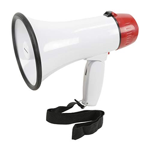 Image of kenable 10W Megaphone/Microphone with Record & Playback Looper 200m Projection [200 metres]
