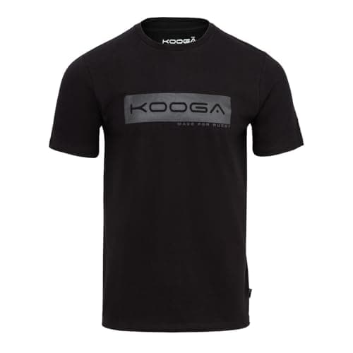Image of Kooga Mens Essential Logo T-Shirt Black XXL