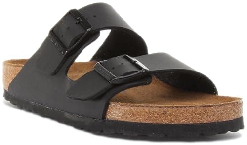 Image of Birkenstock Arizona Soft Footbed Sandals, Black, 44 EU (9.5 UK)