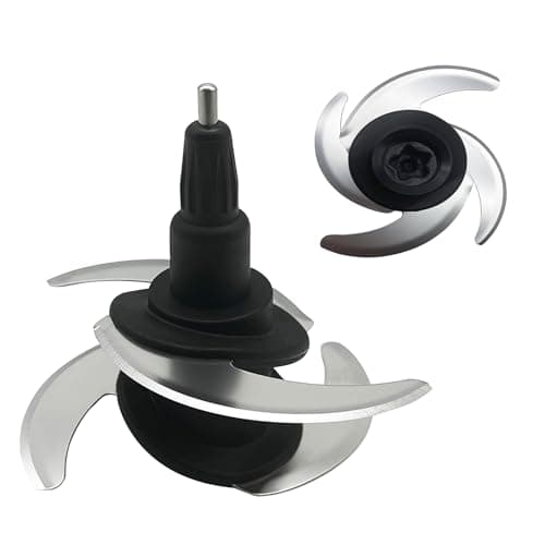 Image of SYWAN Blender 4 Blade Replacement for Ninja 64oz 72oz Food Processor Bowl Chopping Blade 319KKU770 Compatible With Ninja 8-Cup 9-Cup Pitcher CT682SP BL681A BL682 BL770 BL770AMZ and More