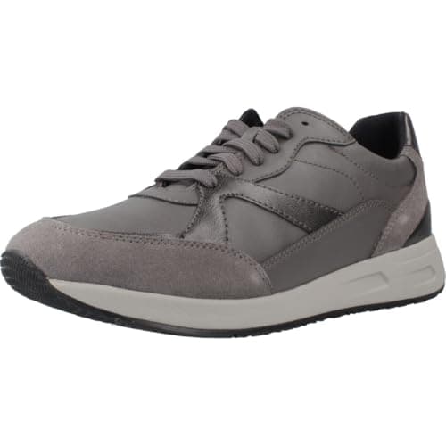 Image of Geox Women's D Bulmya A Trainers, Dk Grey Gun, 7 UK