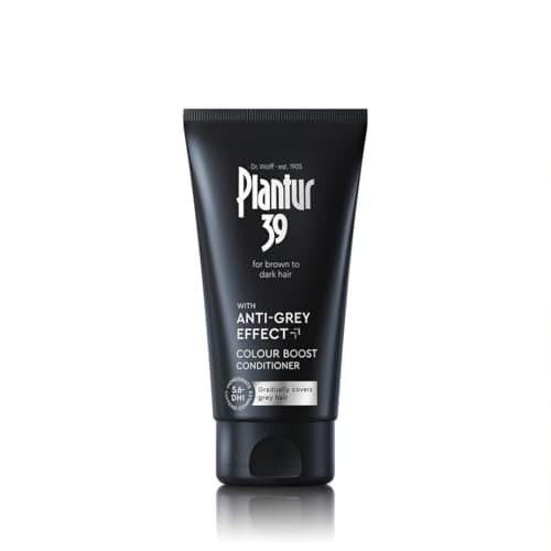 Image of Plantur 39 Anti-Grey Effect Conditioner 150ml | Controlled Concealing of Grey Hairs | With 5.6-DHI for Gradually Darker Hair
