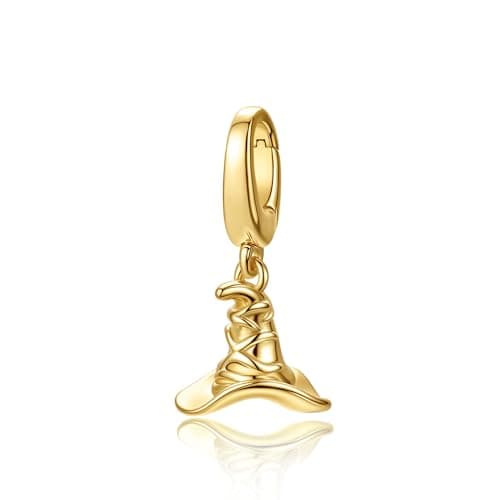 Image of Harry Potter x FANCIME Collaboration - Sorting Hat Charm, Sterling Silver Charms Necklace Jewellery Gift for Women Girls