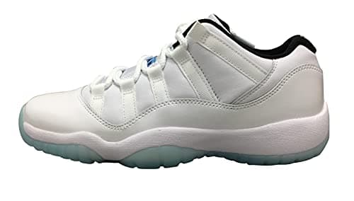 Image of NIKE Juniors Jordan 11 Retro Low (GS) - 528896 117 - White Legend Blue White Black (UK 5.5)
