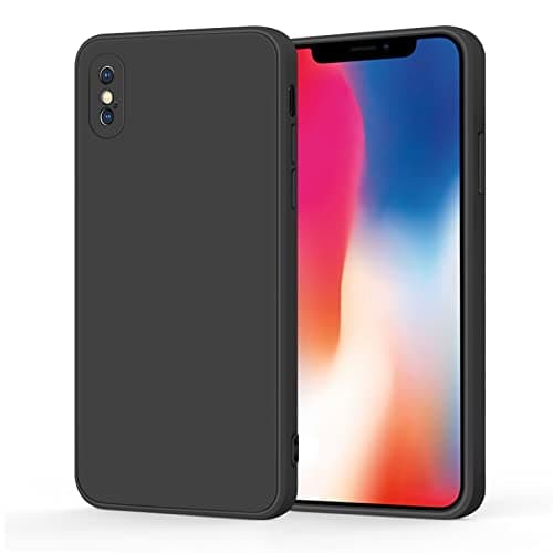 Image of Vancle iPhone X/XS Case (5.8 inch), Ultra Slim Anti-Scratch Shockproof Bumper Cover (Black)