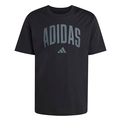 Image of adidas Men's Collegiate Lineage Graphic T-Shirt, Black, XS
