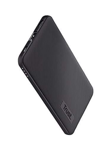 Image of Trust Mobile Primo Power Bank Fast Charging 5000 mAh, Slim Sustainable Portable Charger USB-C, Battery Pack Made with Recycled Materials, Phone Charger for iPhone, iPad, Samsung, Xiaomi, Tablet