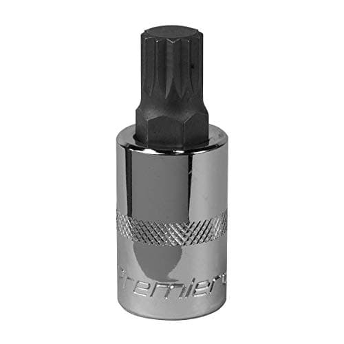 Image of Sealey M14 1/2" Sq Drive Spline Socket Bit - SBS017